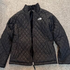 The North Face Black Quilted Reversible Jacket